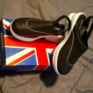 Reebok slide shoes with strap